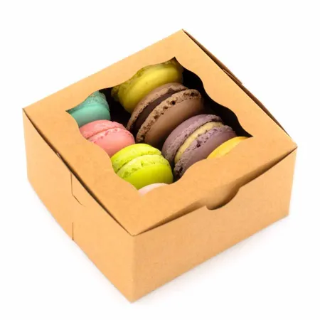 Custom printed 4x4 cookie boxes
