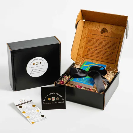 Black Cookie Boxes, example 2