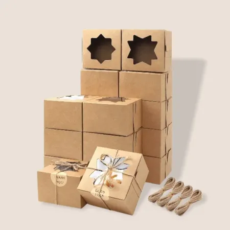 Custom printed cardboard cookie boxes