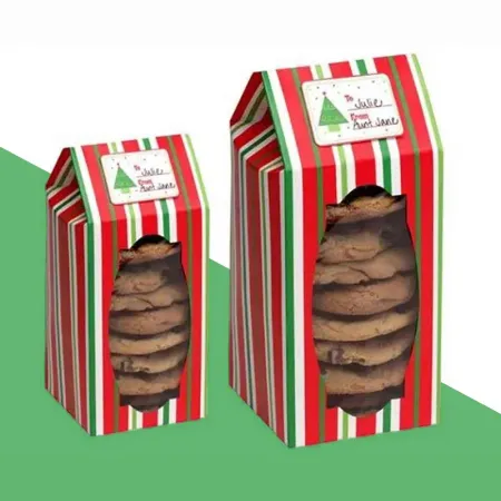 Christmas Cookie Boxes, example 3
