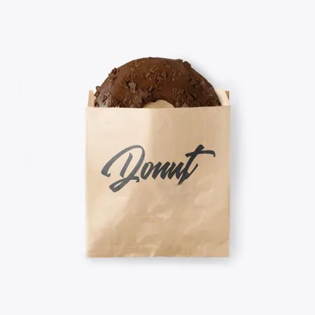 Custom printed donut bags
