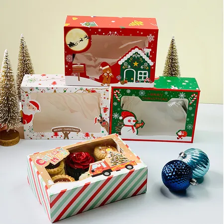 Festive Cookie Boxes, example 4