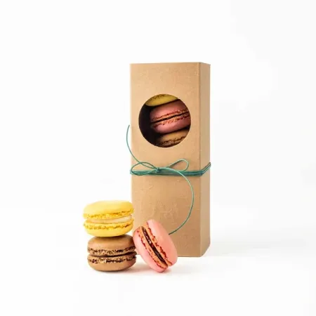 Kraft Macaron Boxes, example 2