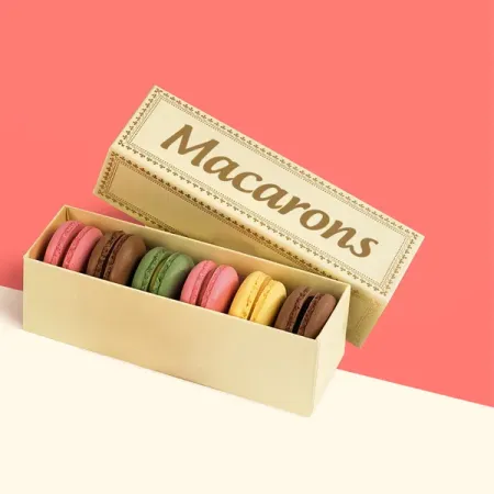 Kraft Macaron Boxes, example 3
