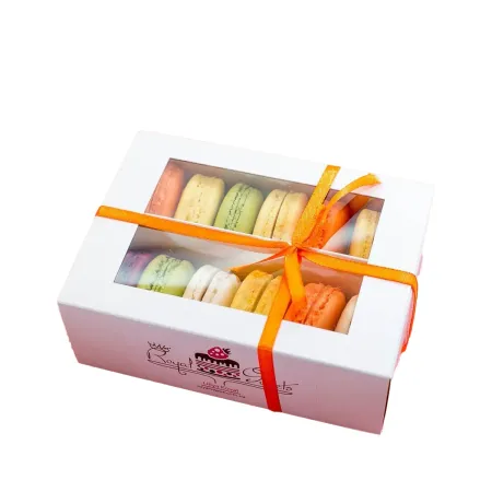 Custom printed macaron boxes