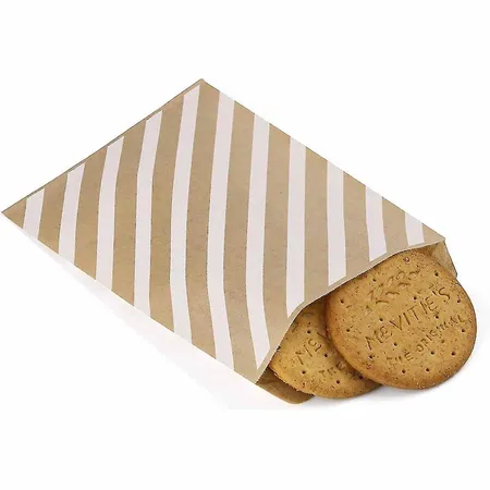 Custom printed paper cookie bags