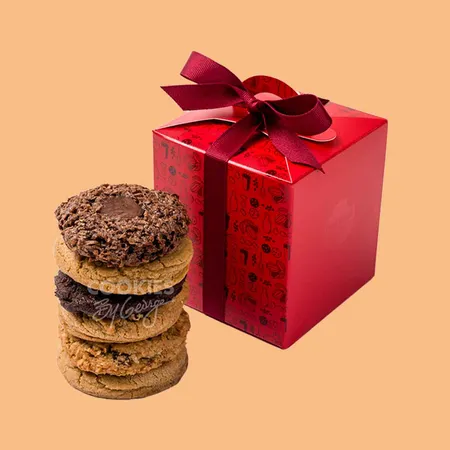 Red Cookie Boxes, example 4