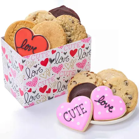Valentine Cookie Boxes, example 3