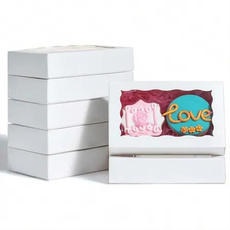 White Cookie Boxes, example 2